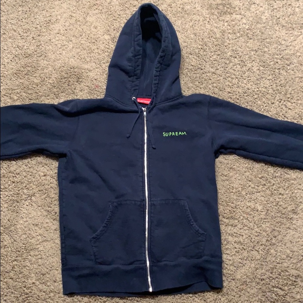 Supreme piss on your face hoodie